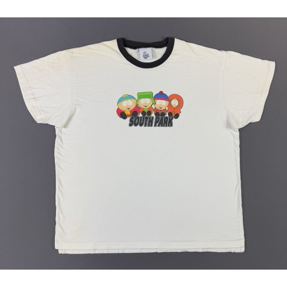 South Park Other - Vintage Y2K South Park Cartoon Comics Humor Drawing TV Show Series Promo Shirt